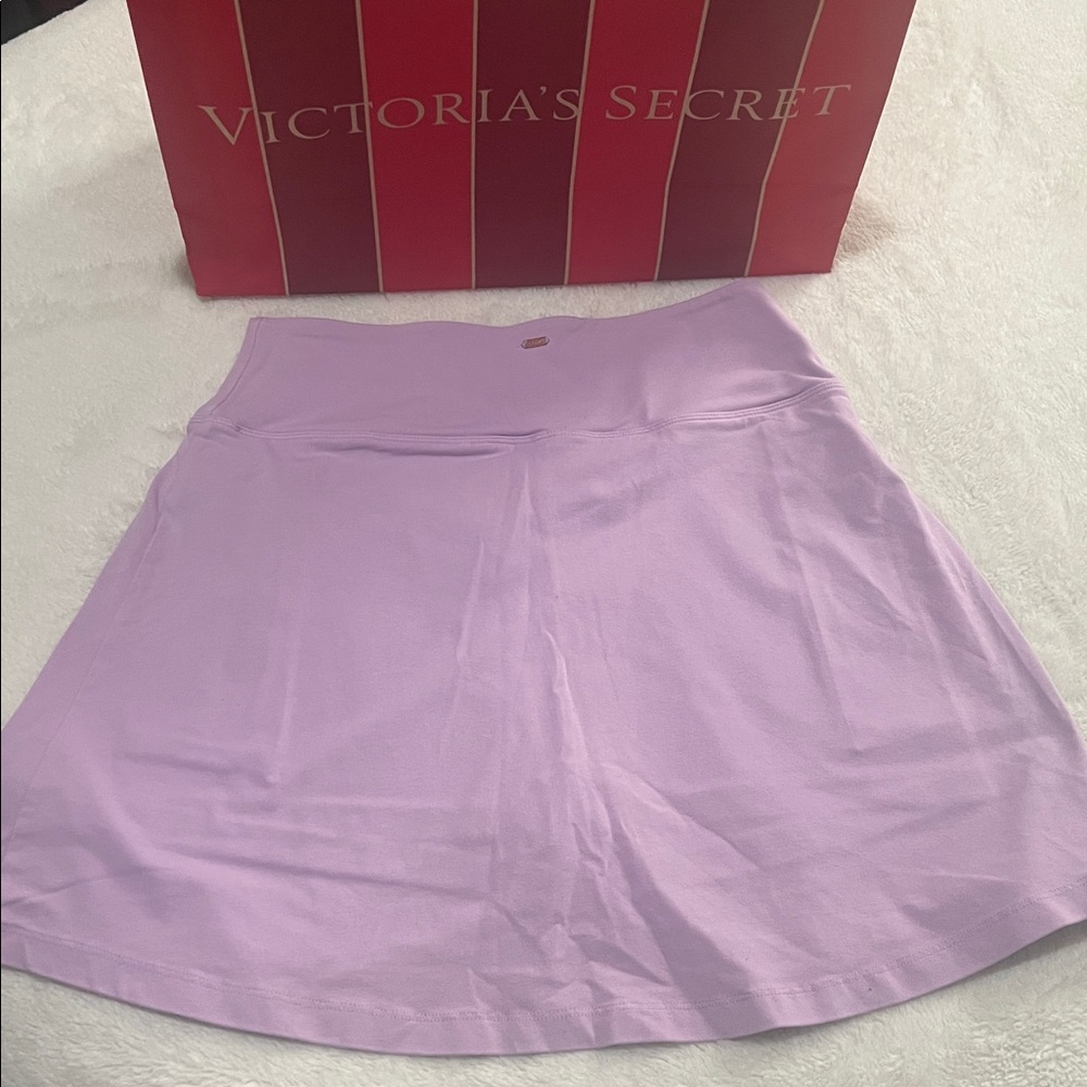Pre Owned Victoria’s Secret PINK Active Skort lilac Size L - Picture 4 of 10